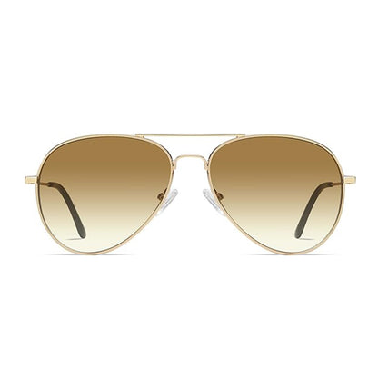 Occhiali da Sole Unisex Techsuit 3025, Protezione UV, Oro Marrone