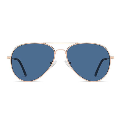 Lunettes de Soleil Unisex Techsuit 3025, Protection UV, Or Rose Bleu