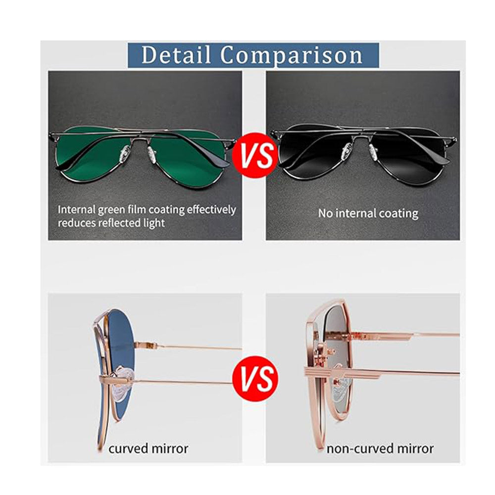 Lunettes de Soleil Unisex Techsuit 3025, Protection UV, Or Rose Bleu