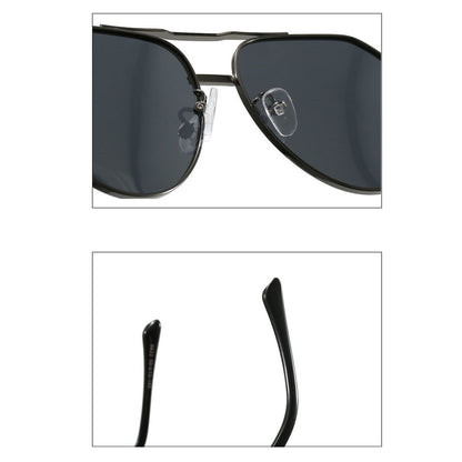 Lunettes de Soleil Unisex Techsuit 8622, Polarisées, Protection UV, Gris Foncé