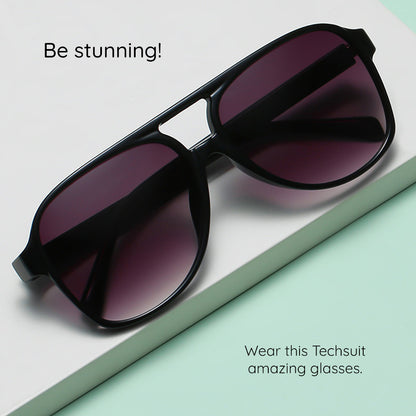 Unisex Techsuit Sonnenbrille 98061, UV-Schutz, Gelb