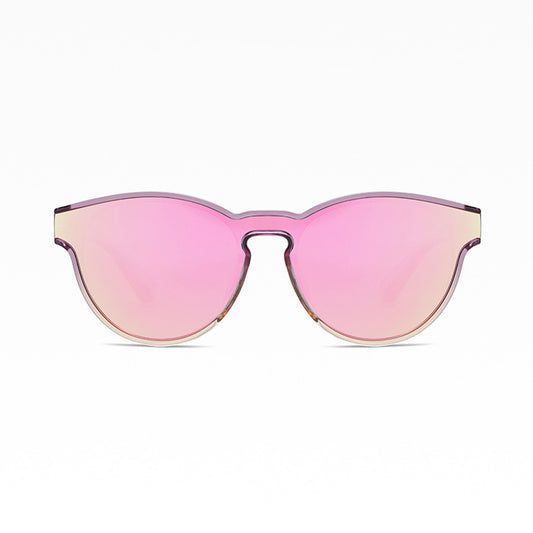 Lunettes de Soleil Unisex Techsuit TR7545, Polarisées, Protection UV, Violet Jaune Rose
