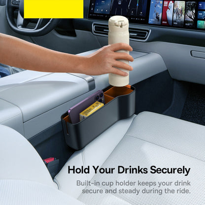 Auto-Organizer Baseus OrganizeFun für den Raum zwischen Konsole und Sitz, Schwarz C20256502111-00