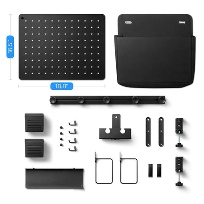 Organizer da scrivania in metallo Spigen LD406, nero AHP11401