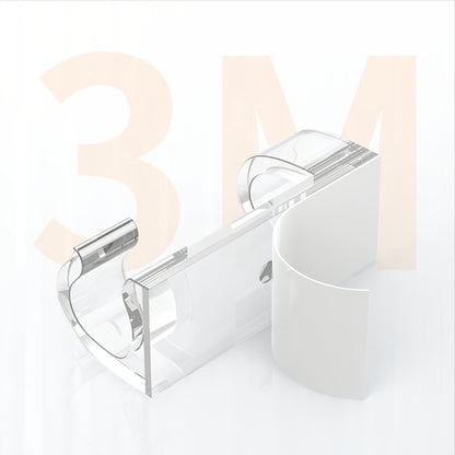 Organisateur de Câbles CableCreation CT1001, Set de 50 pièces, Transparent