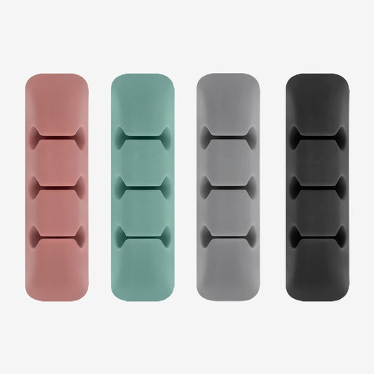 Organizzatore Cavi Ringke, Set 4 pezzi, Colori Vari