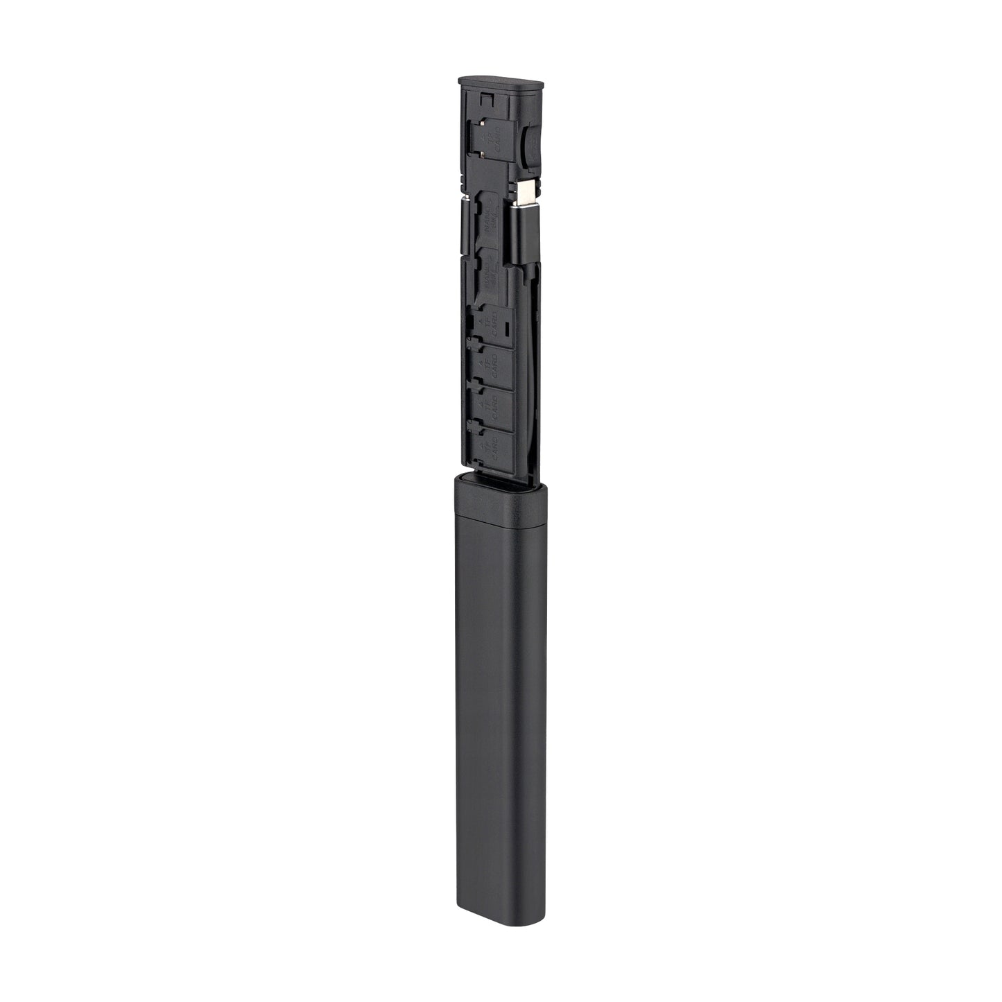Organisateur avec Accessoires / Lecteur de Carte Qualo QZS-P-01, Noir