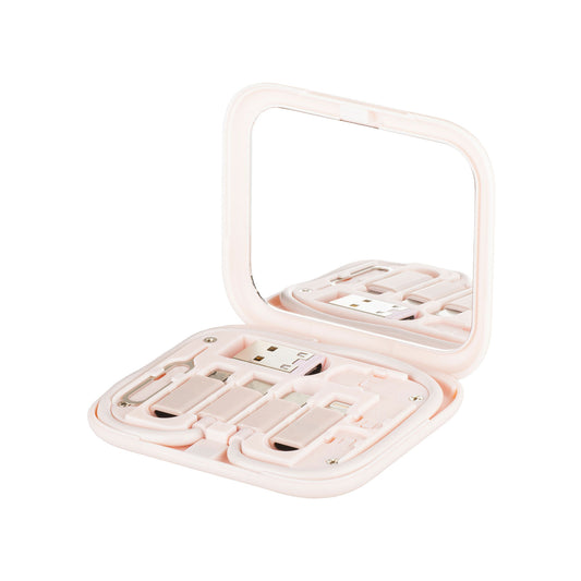 Organisateur avec Accessoires Setty AD-S11-16, 11 en 1, Rose