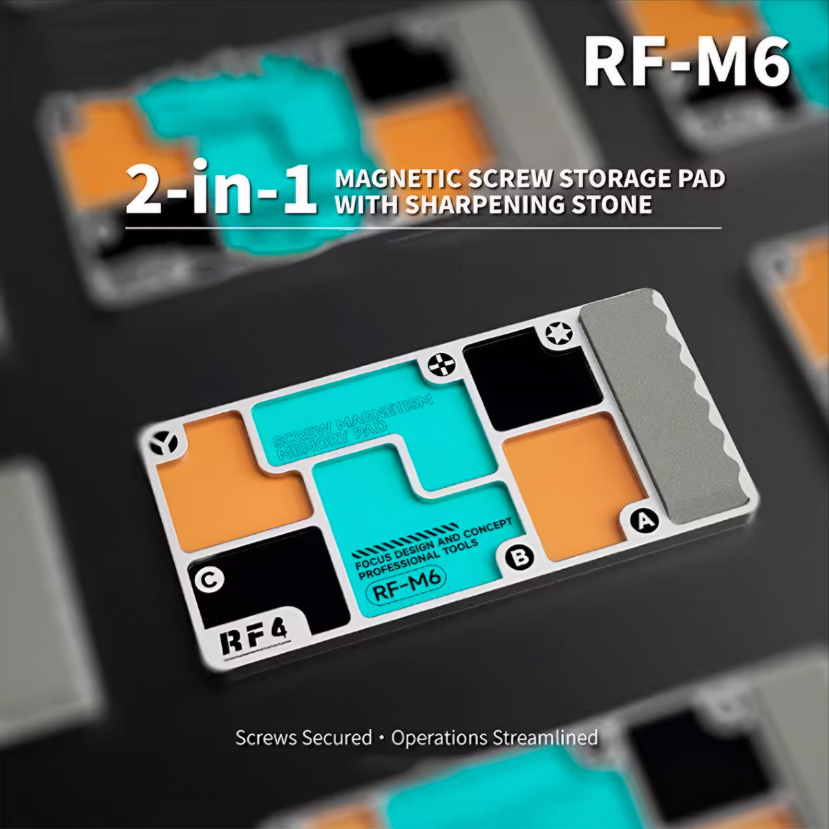 Magnetpad Schrauben RF4 RF-M6