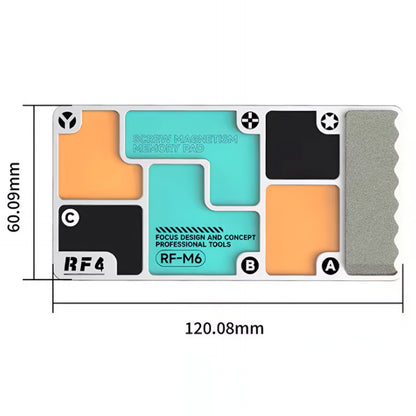 Magnetpad Schrauben RF4 RF-M6