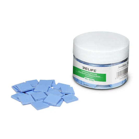 Wärmeleitpad Relife RL-098, 0,2 mm, Set 100 Stück