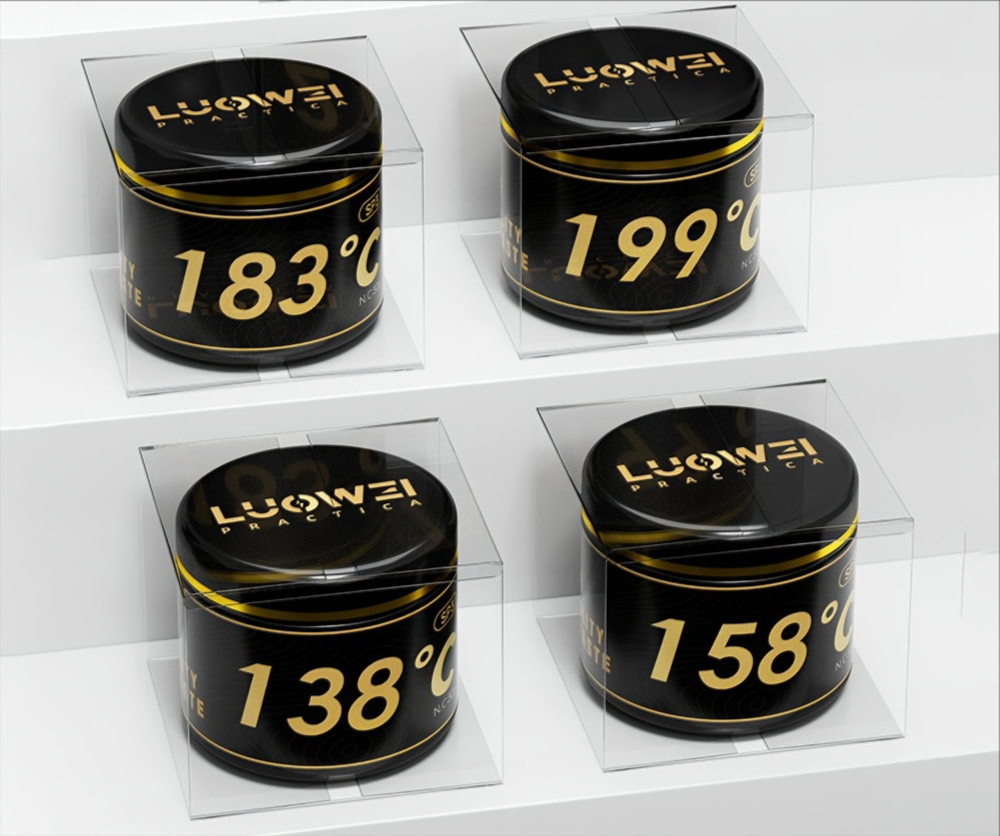 Luowei LW-SP3 Soldering Paste, 30g, Melting Point 138 Degrees
