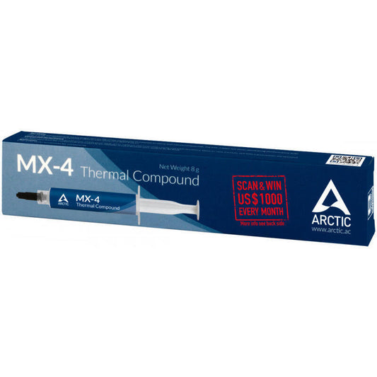 Pâte Thermoconductrice ARCTIC MX-4, Type Seringue, 8g ACTCP00008B