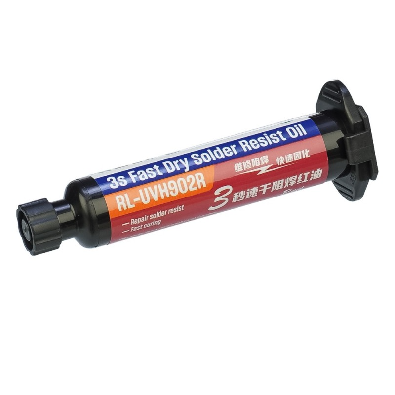 UV-Abdeckpaste Relife RL-UVH902R, 10ml, Rot