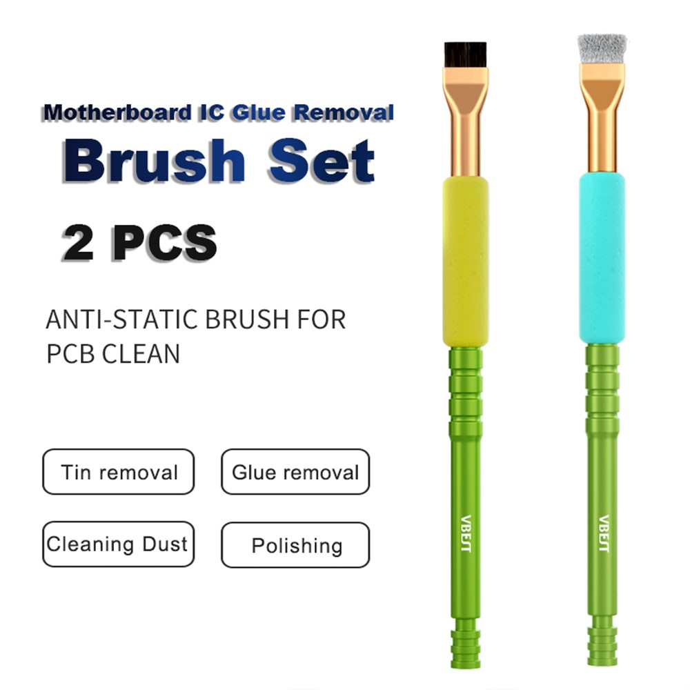 Brosse antistatique VBest VBST-81, 2 en 1