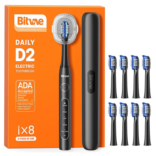 Brosse à dents électrique Bitvae D2, noire
