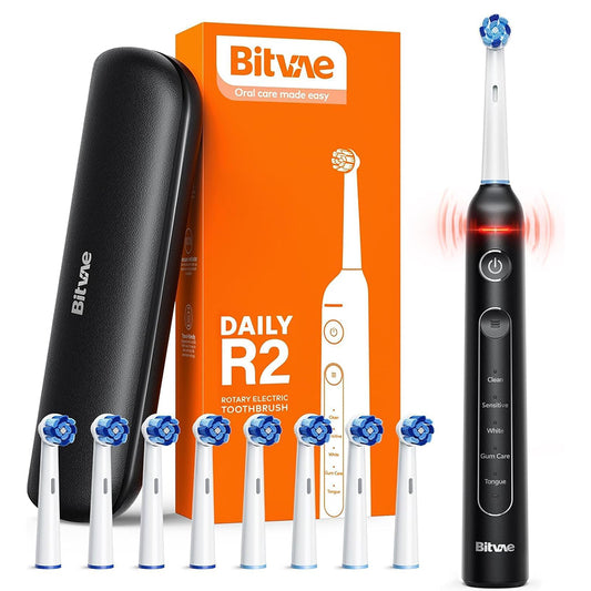 Brosse à dents électrique Bitvae R2, noire