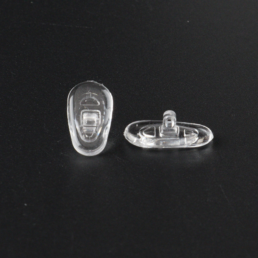 Cuscinetti in Silicone per Occhiali Techsuit NPT1, Set da 2 pezzi, Trasparenti