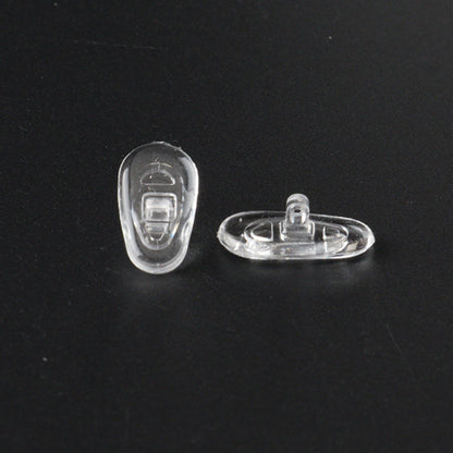 Cuscinetti in Silicone per Occhiali Techsuit NPT1, Set da 2 pezzi, Trasparenti