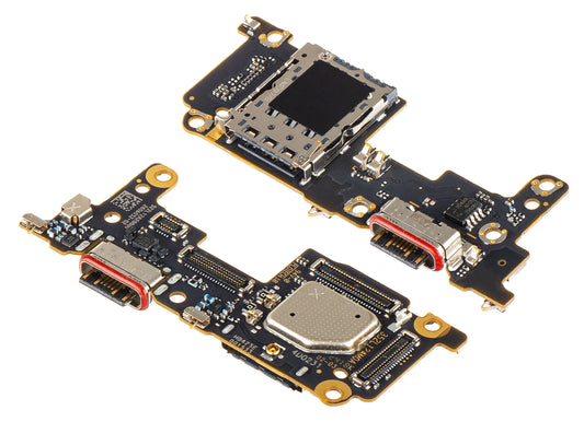 Carte avec Connecteur de Charge - Microphone - Module Lecteur SIM Xiaomi 12T, Pack de Service 560001L12A00