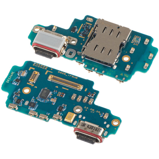 Carte avec connecteur de charge - Microphone - Module lecteur SIM Samsung Galaxy S24 Ultra S928