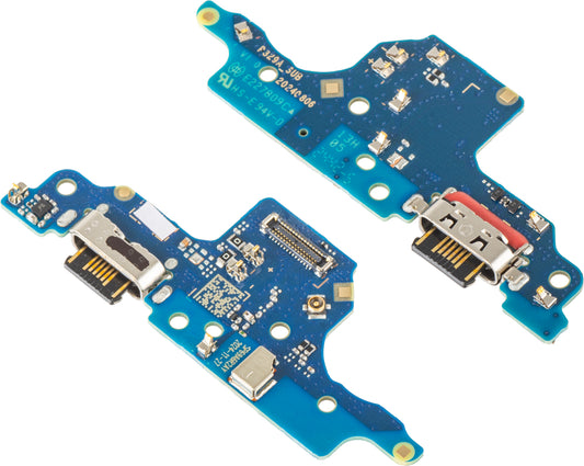 Carte avec Connecteur de Charge - Microphone Motorola Moto G15, Pack de Service 5P68C29271