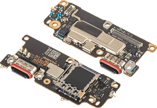 Scheda con Connettore di Ricarica - Microfono - Modulo Lettore SIM Motorola Razr 60 Ultra, Service Pack 5P68C29822