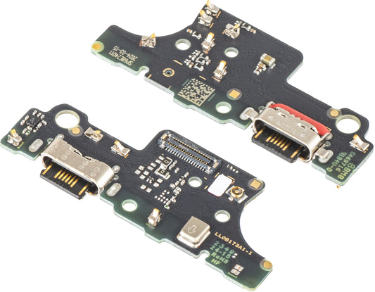 Scheda con Connettore di Ricarica - Microfono Motorola Moto G04s, Service Pack 5P68C24255