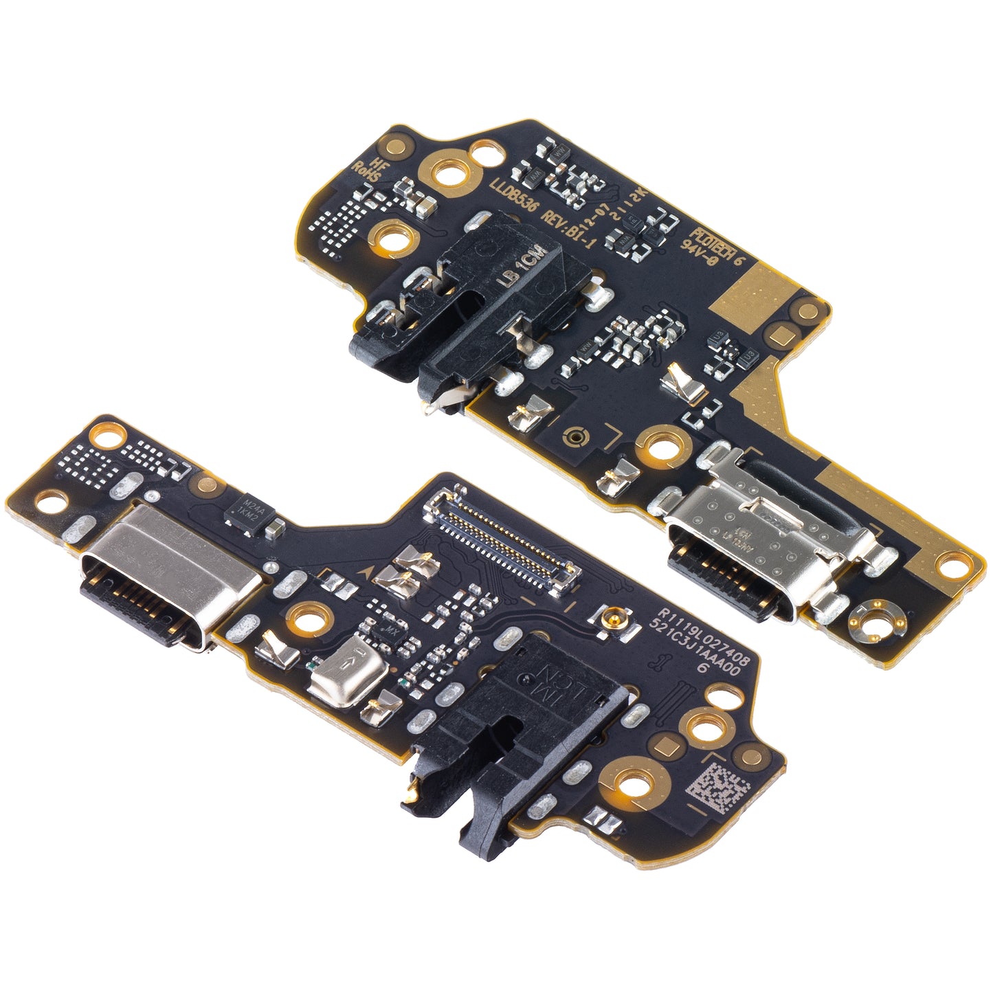 Carte avec Connecteur de Charge - Audio - Microphone Xiaomi Redmi Note 8 2021, Service Pack 560001C3J100