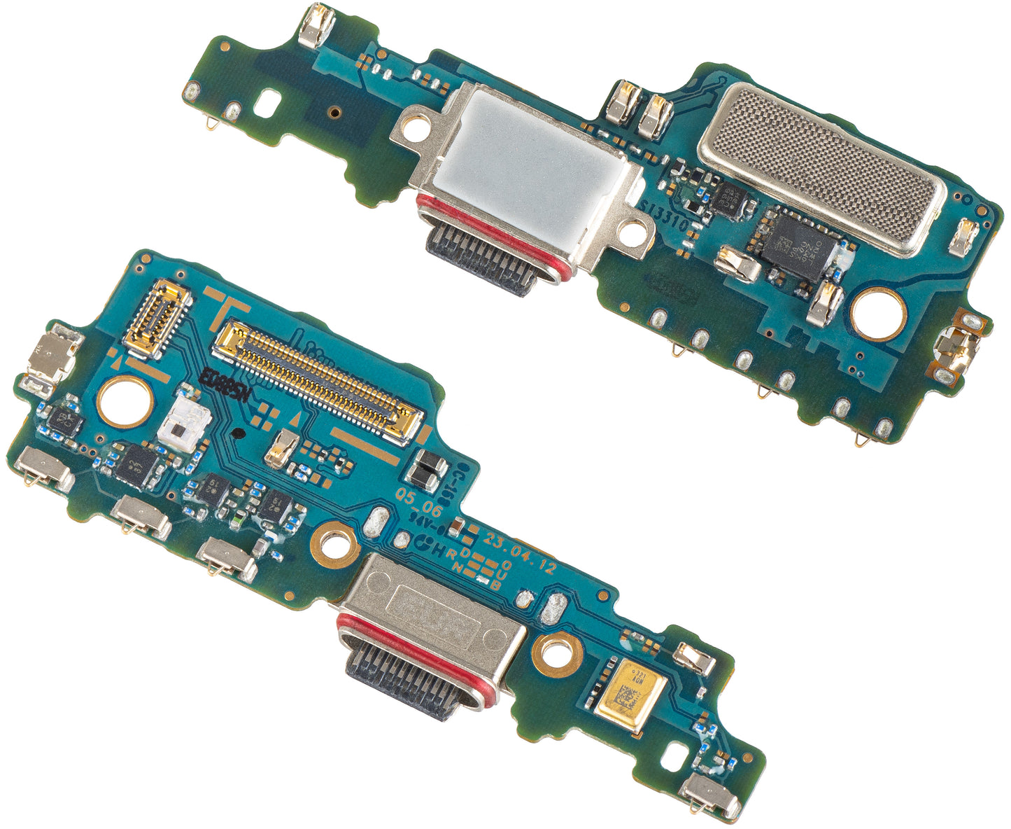 Scheda con Connettore di Ricarica - Microfono Samsung Galaxy Z Fold5 F946
