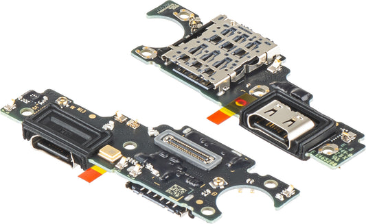 Scheda con Connettore di Ricarica - Microfono - Modulo Lettore SIM Honor 400 Smart 4G, Service Pack 0235AQWU