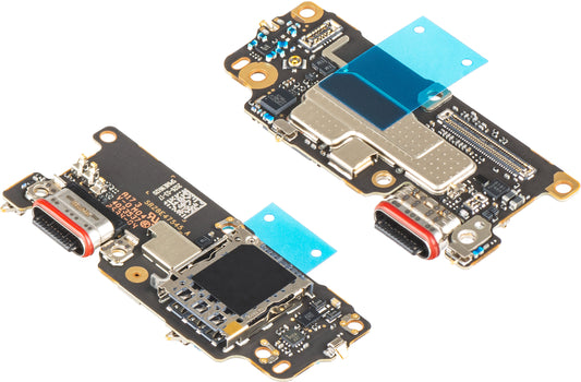 Carte avec Connecteur de Charge - Microphone - Module Lecteur SIM Motorola Edge (2025), Service Pack 5B28C32287