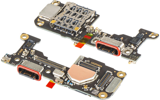 Scheda con Connettore di Ricarica - Microfono - Modulo Lettore SIM Xiaomi 15T Pro, Service Pack 5600010O12U00