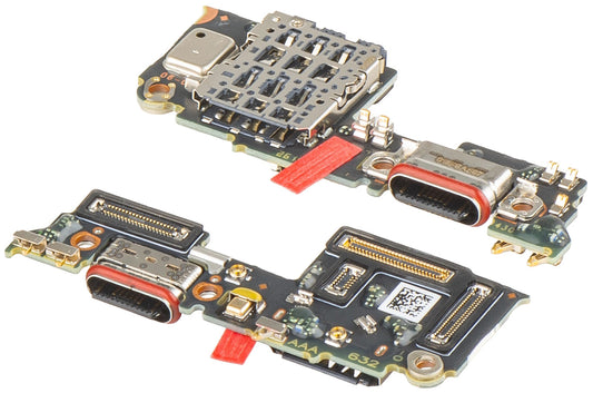 Platine mit Ladeanschluss - Mikrofon - SIM-Kartenlesermodul Oppo Reno16, Service Pack 621020002200
