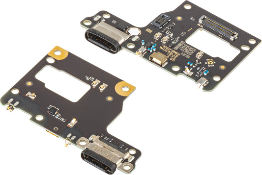 Carte avec Connecteur de Charge - Microphone Xiaomi Mi 9 Lite, Service Pack 5600020F3B00