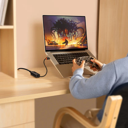 Carte réseau Baseus Lite, RJ45, USB, Noir WKQX000001