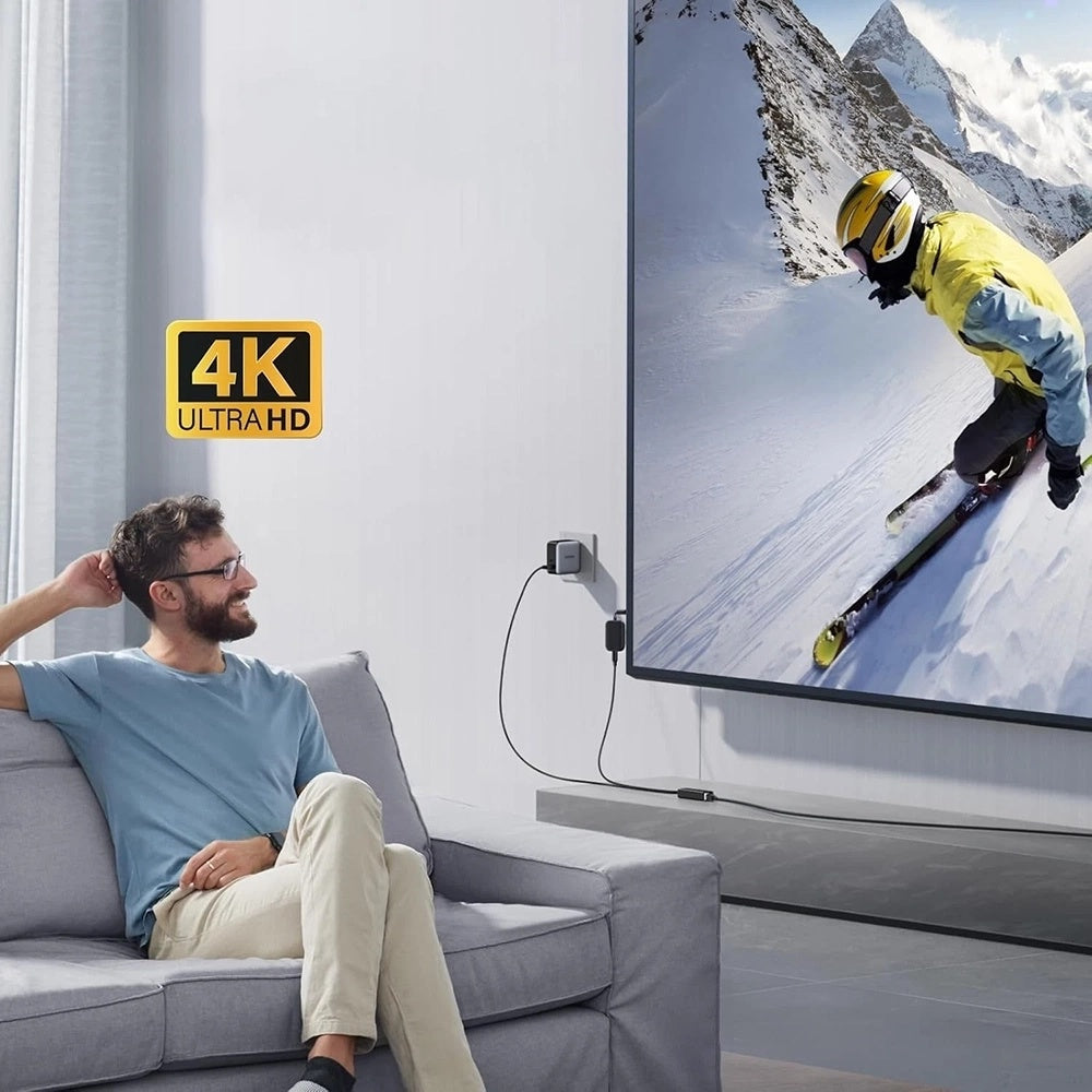 Scheda di Rete UGREEN CR110 (75535), RJ45, USB / USB-C, Nero