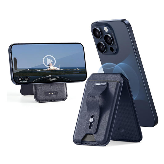 Portafoglio Magsafe, ESR, Findy my Wallet, Blu marino