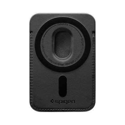 Portefeuille MagSafe, Spigen, MagFit Urban Fit, Noir AFA11335