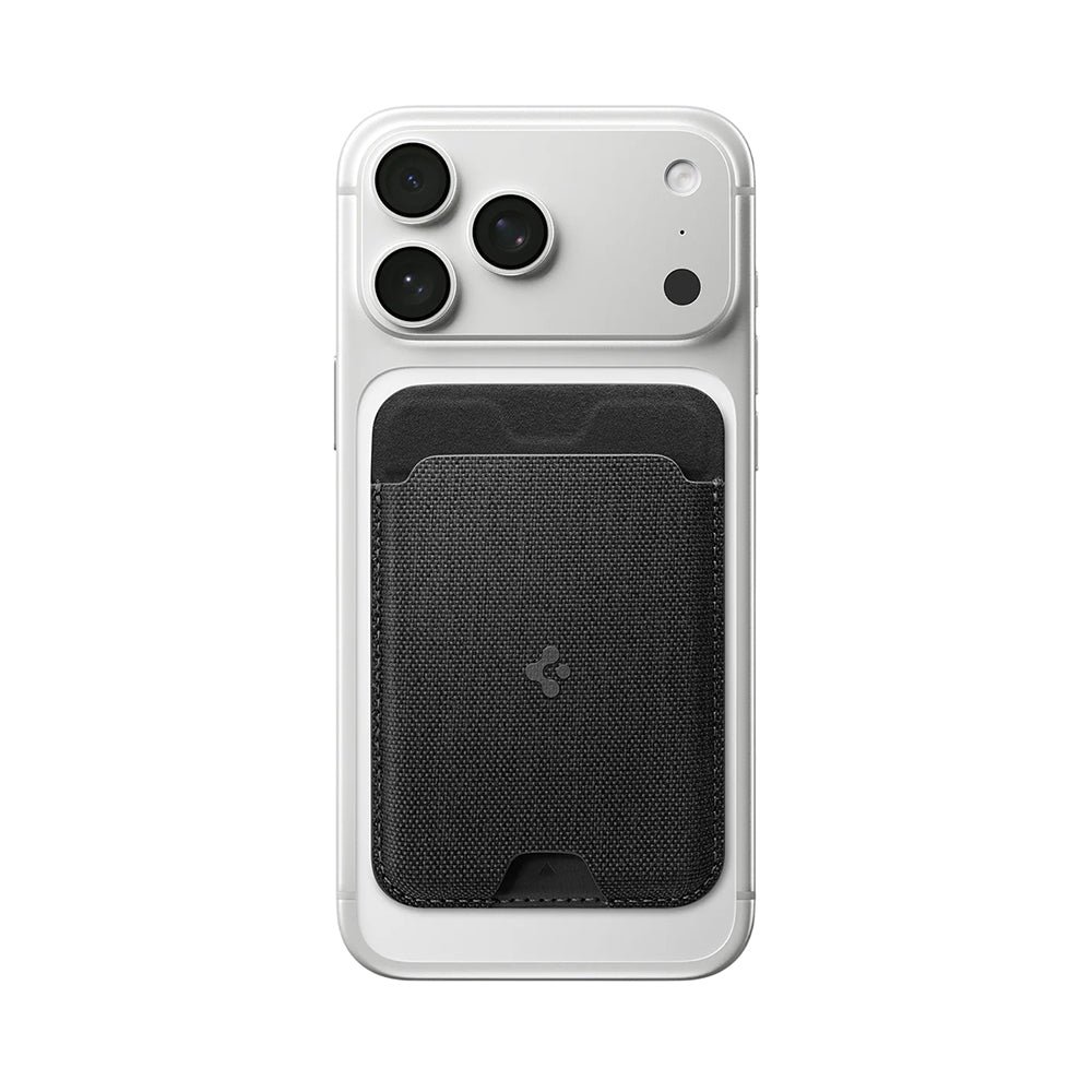 Portefeuille MagSafe, Spigen, MagFit Urban Fit, Noir AFA11335