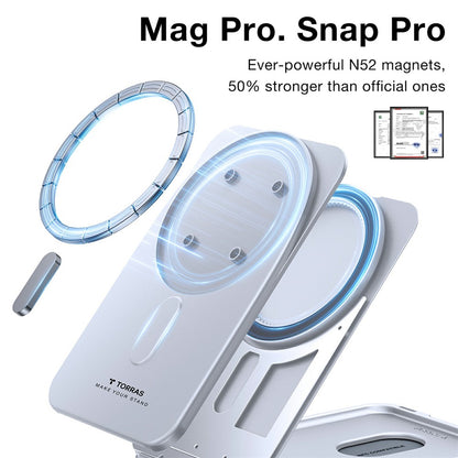 Portefeuille MagSafe Torras Minimalist Slim, gris