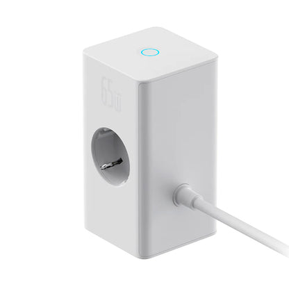 Prolunga Baseus PowerCombo, 1 x Schuko, Bianco PSLR000602