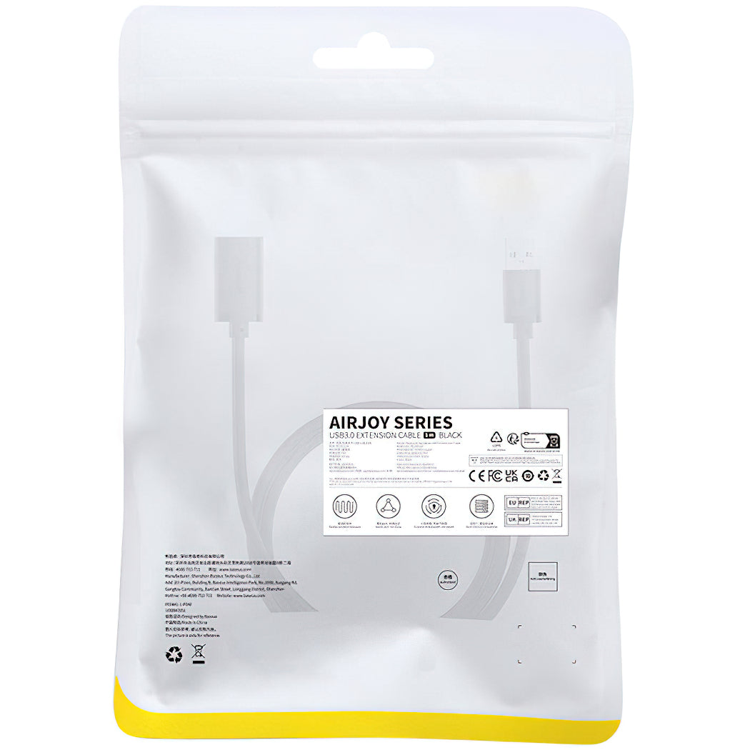 Prolunga USB 3.0 Baseus AirJoy Series, 1m, Nero B00631103111-00