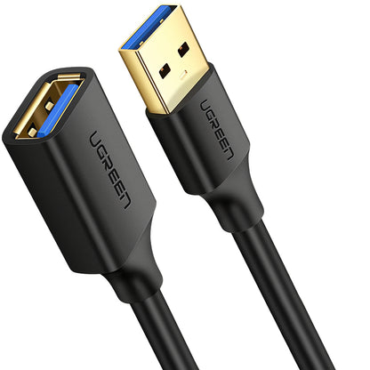 Prolunga USB 3.0 UGREEN US129, 1m, Nero