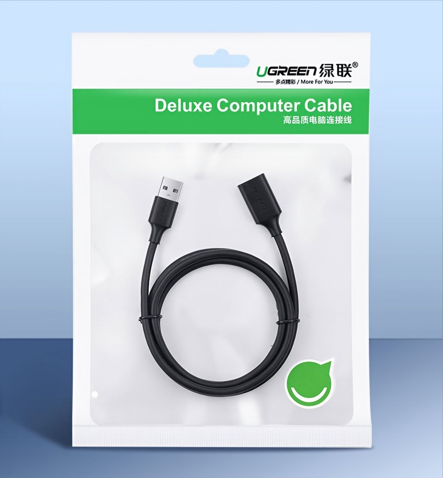 Prolunga USB 3.0 UGREEN US129, 5m, Nero