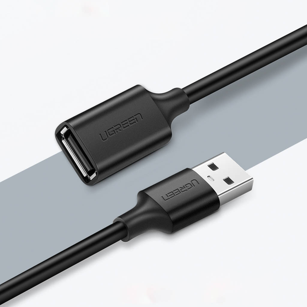 Rallonge USB UGREEN US103, 3m, Noir