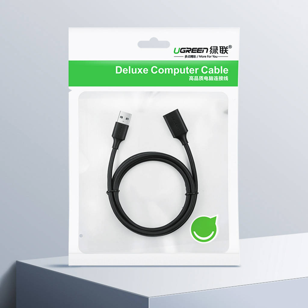 Rallonge USB UGREEN US103, 3m, Noir