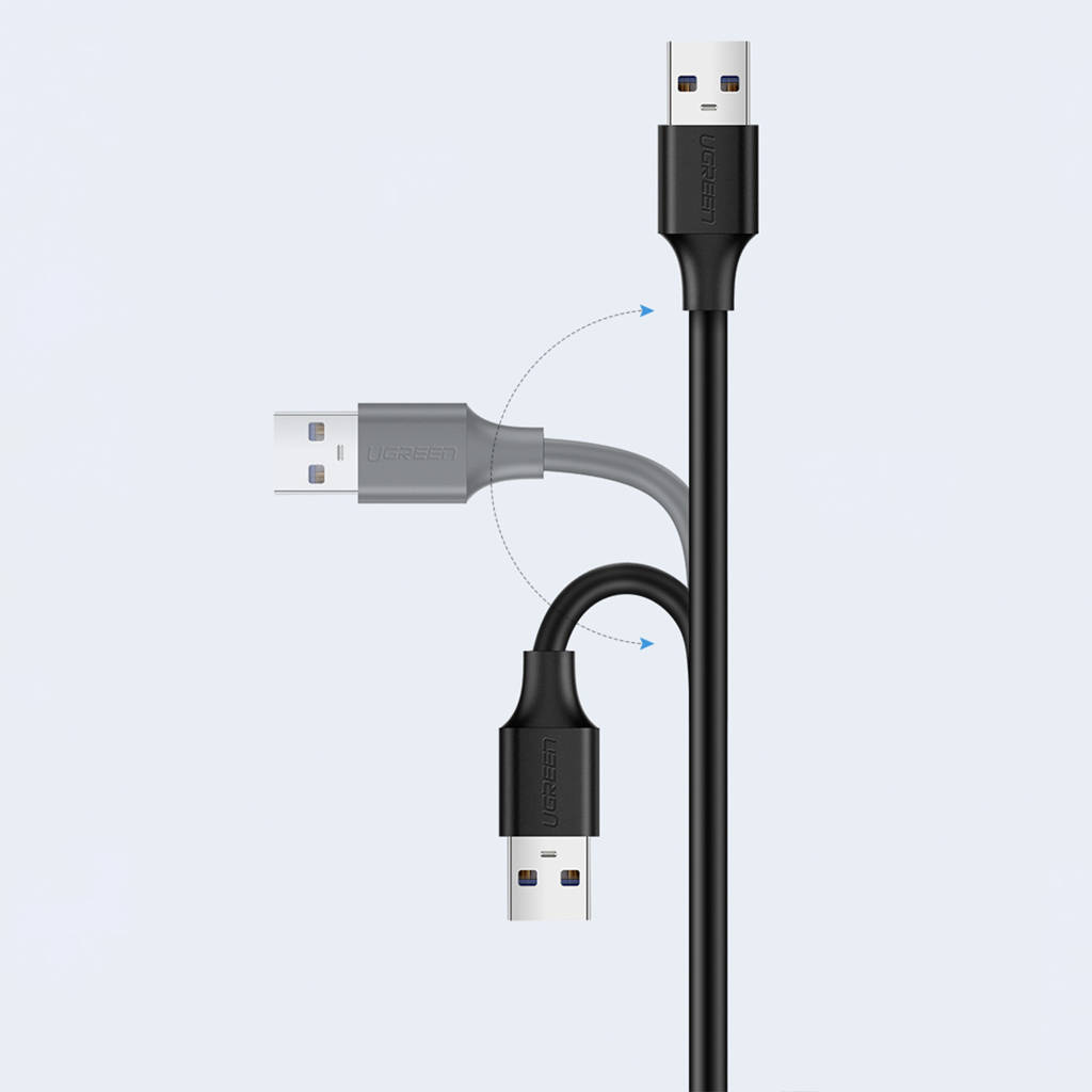 Rallonge USB UGREEN US103, 3m, Noir