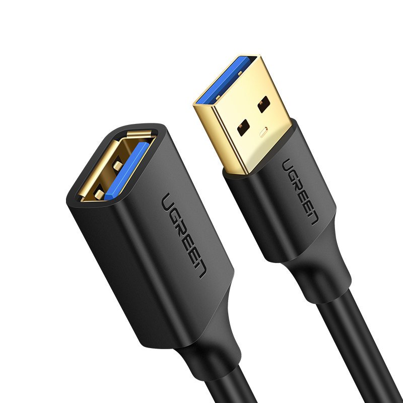 UGREEN US129 USB 3.0 Extension Cable, 3m, Black