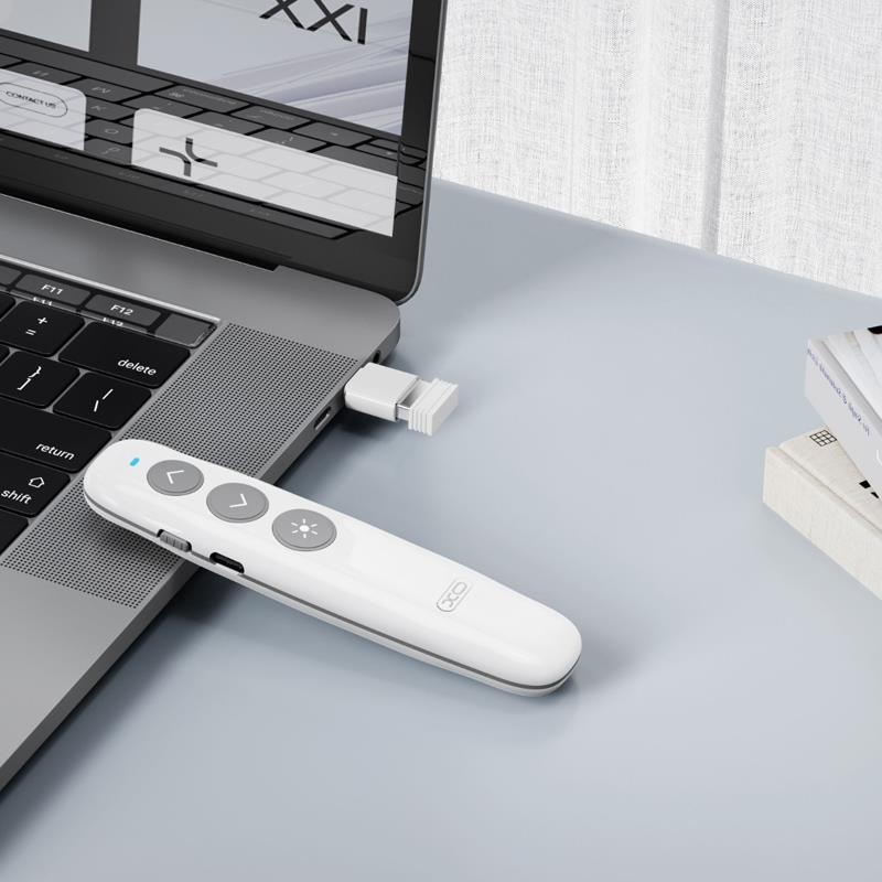 Presenter Wireless XO Design CF27, Bianco